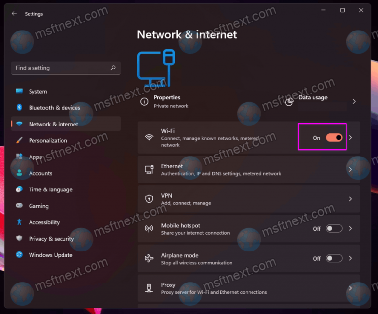 How To Enable Or Disable Wi Fi In Windows 11