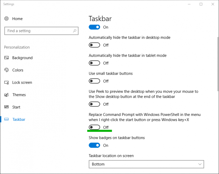 Add Command Prompt to Win+X Menu in Windows 10 Creators Update